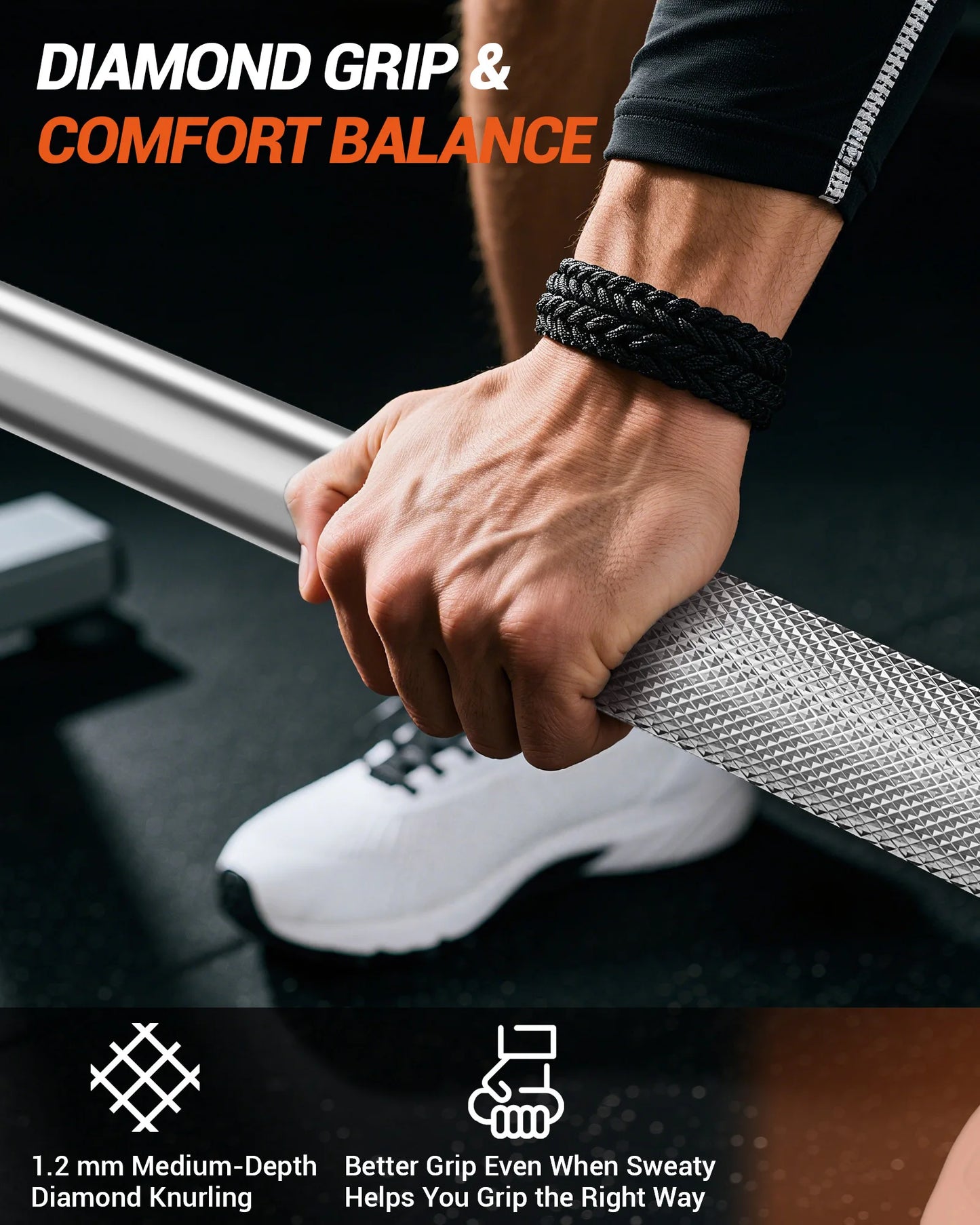 7Ft Barbell Bar