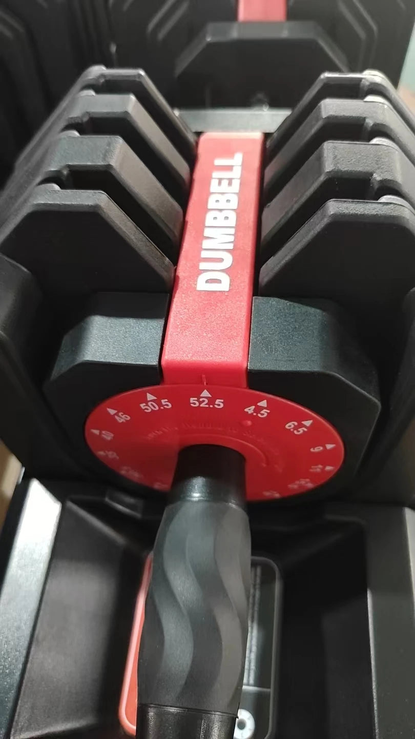 Auto-Locking Adjustable Dumbbell