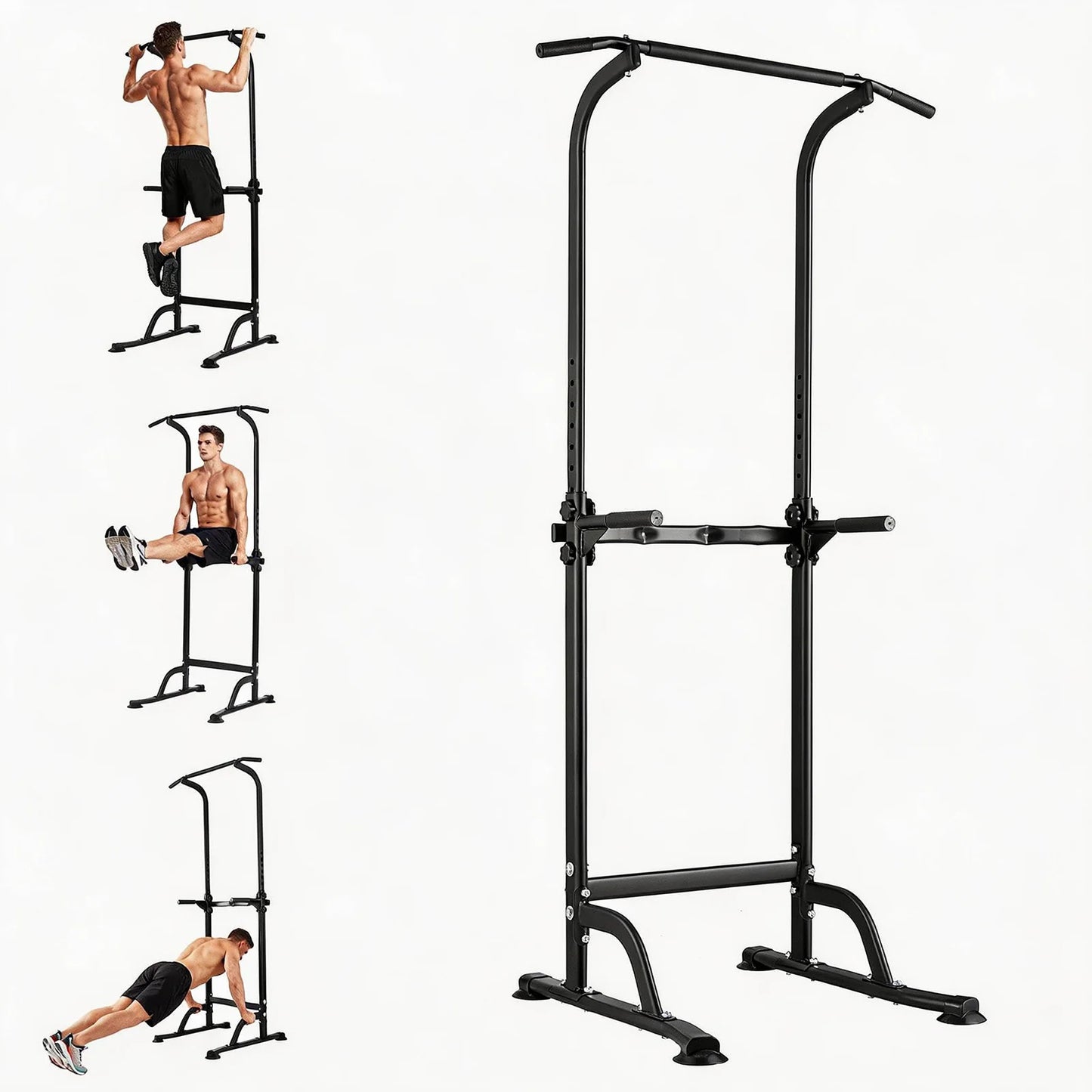 Power Tower Dip Station With Pull Up