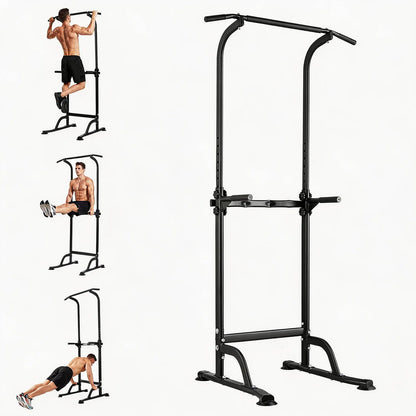 Power Tower Dip Station With Pull Up