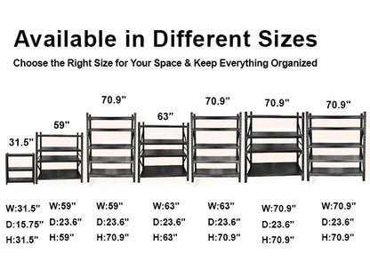 Heavy Duty Metal Storage Shelves
