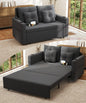 Sleeper Sofa Loveseat, Pull Out Couch with Cup Holder & USB Function