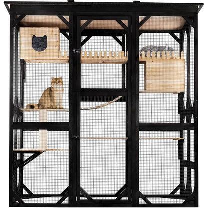 Large Outdoor Cat Enclosure Walk-in