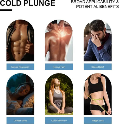 Ice Bath Tub for Recovery Compatible with Water Chillers