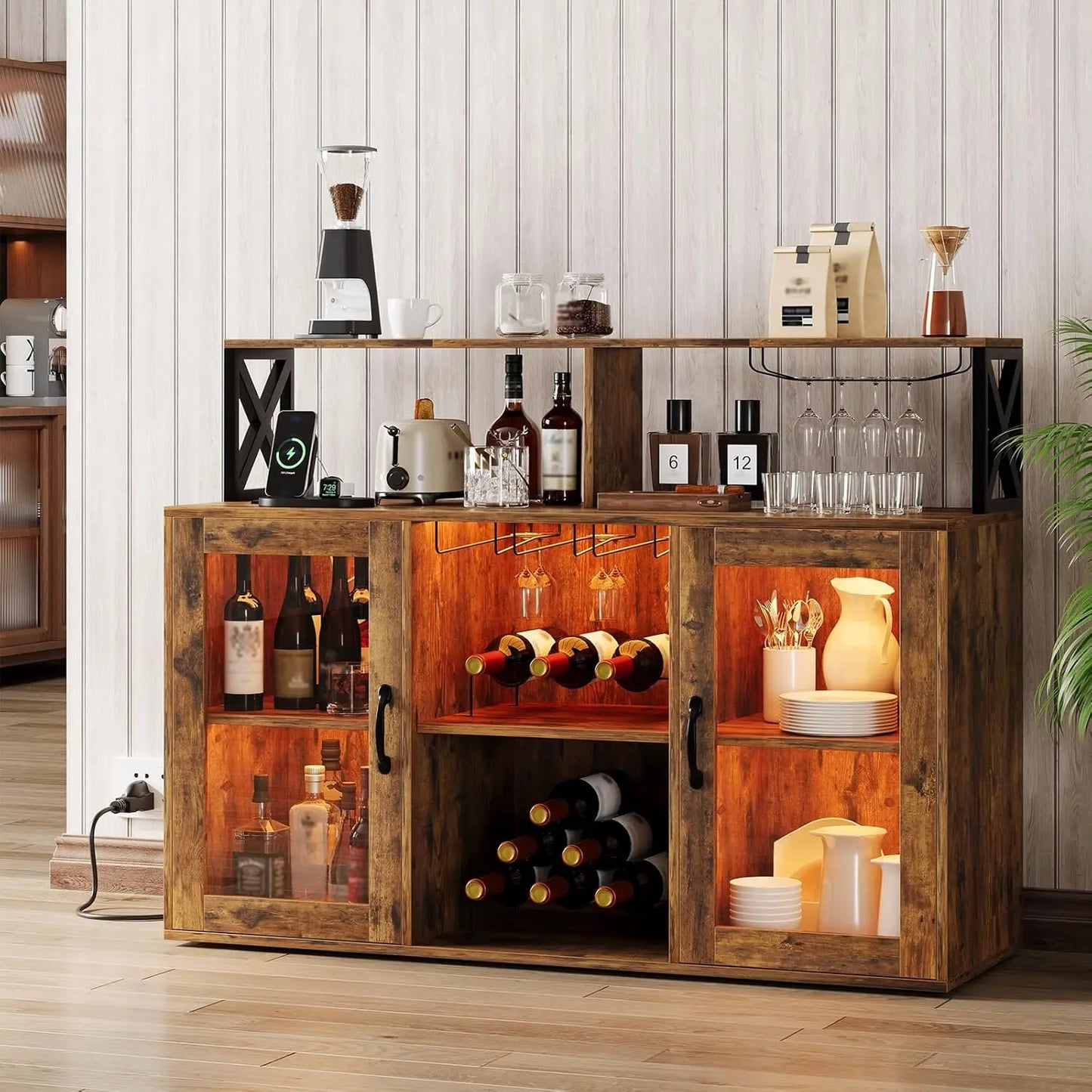 Wine Bar Cabinet Wine Rack
