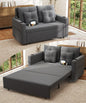 Sleeper Sofa Loveseat, Pull Out Couch with Cup Holder & USB Function
