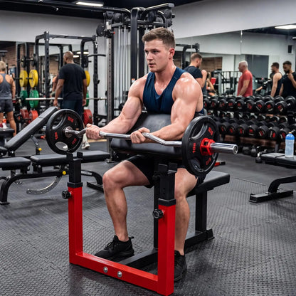 Preacher Curl Weight Bench