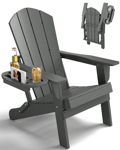 Folding Adirondack Chair Weather Resistant