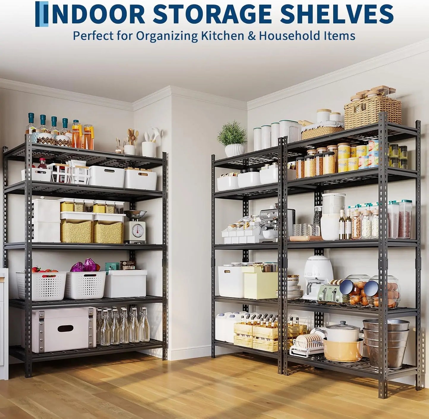Metal Shelving, Heavy Duty