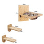 Wall Mounted Cat Tree Wooden Shelves Scratching Posts Climbing Cat tower Hammock With Solid Floating Perches Steps and Ladder