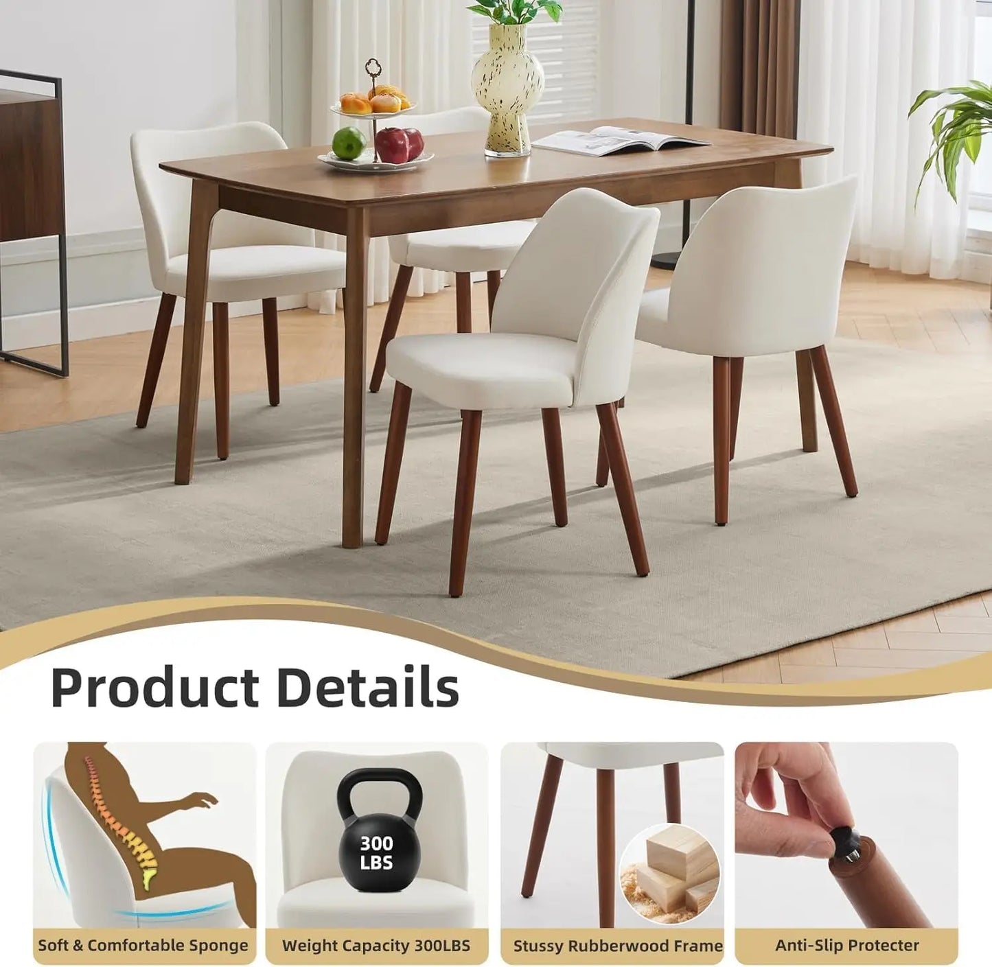 Dining Chairs Set of 2