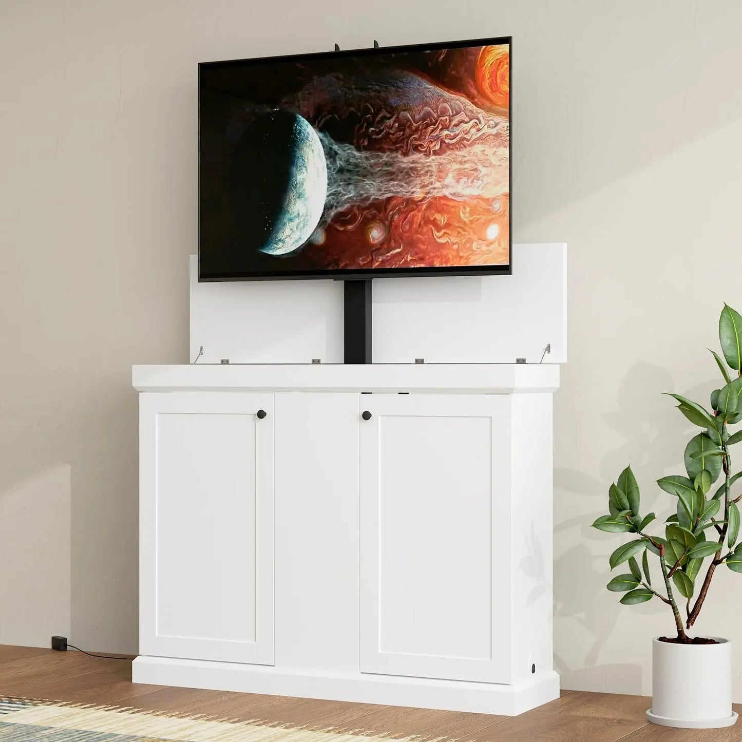 TV Stand, Lift Cabinet with Remote