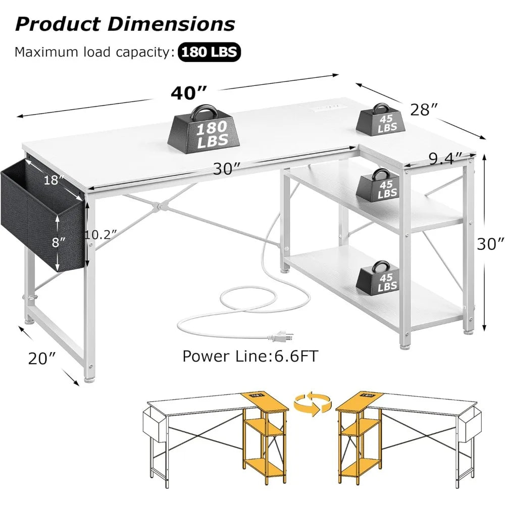 L Shaped Corner Desk