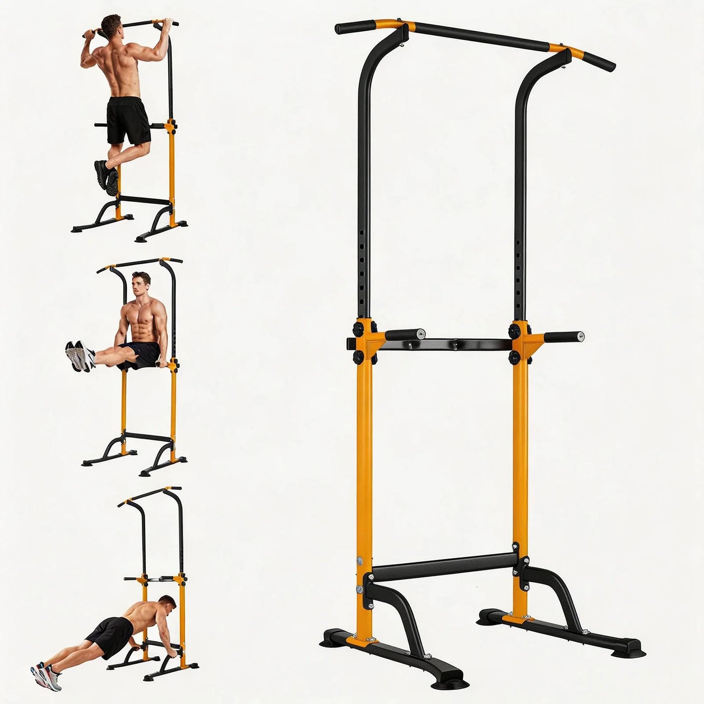 Power Tower Dip Station With Pull Up