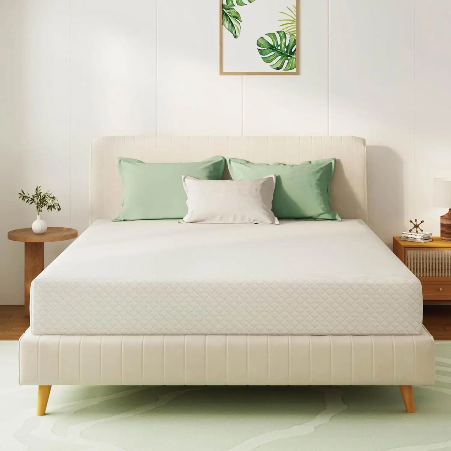 Mattress, Copper Gel Cooling Memory Foam Mattress for Back Pain Relief
