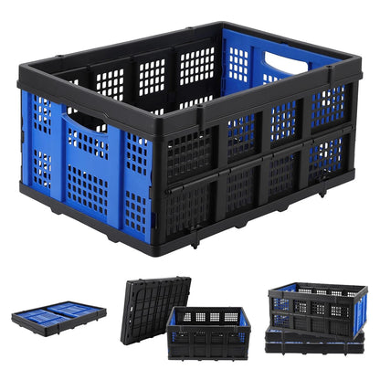 Heavy-Duty Collapsible Plastic Crate