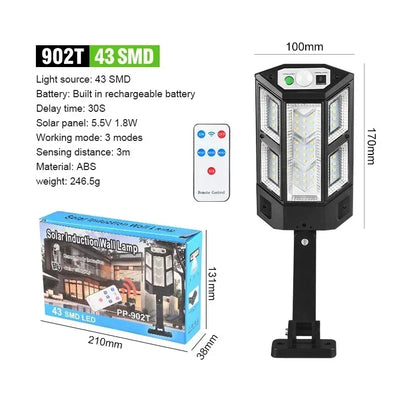 LED Solar Outdoor Led Lamp