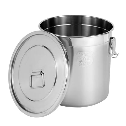 Stainless Steel Airtight Container Food Storage Bucket with Lid