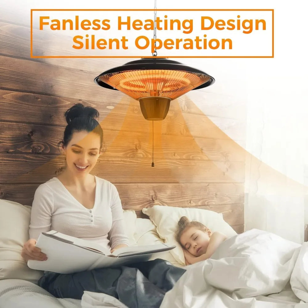 Outdoor Infrared Heater, for Patio Garden Balcony