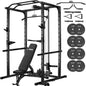 Multi-Functional Power Rack with Cable System