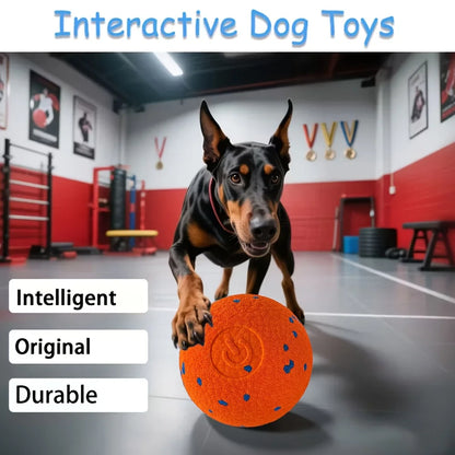 Interactive Dog Toy with Automatic Movement, Bouncing, And Rotating Functions