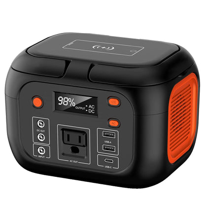 Portable Power Station, Solar Storage Power Bank For Camping Travel RV Home