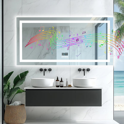 Mirror with Lights, Bluetooth
