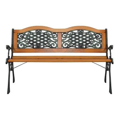 Bench Cast Iron Outdoor Love Seat