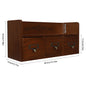 Solid Wood Desktop Organizer