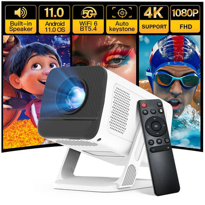 Smart Mini Projector with WiFi & BT  Outdoor