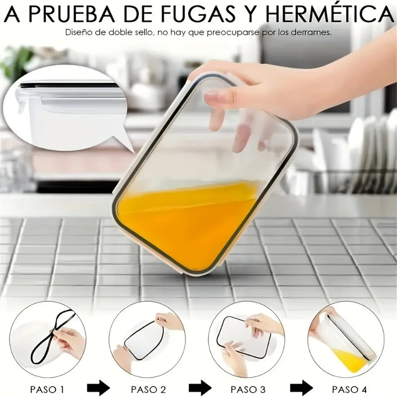 24 Airtight Containers & Lids with Labels for, Travel, Kitchen Organization