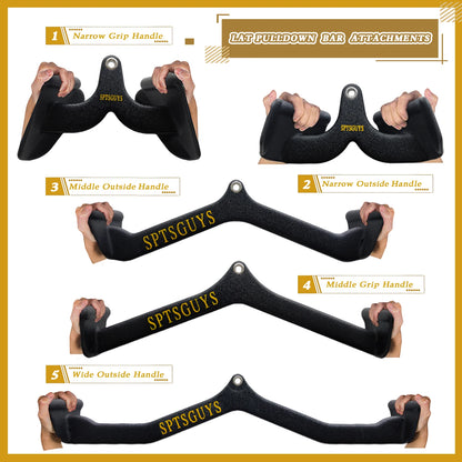 Lat Pull Down Bar  Attachments