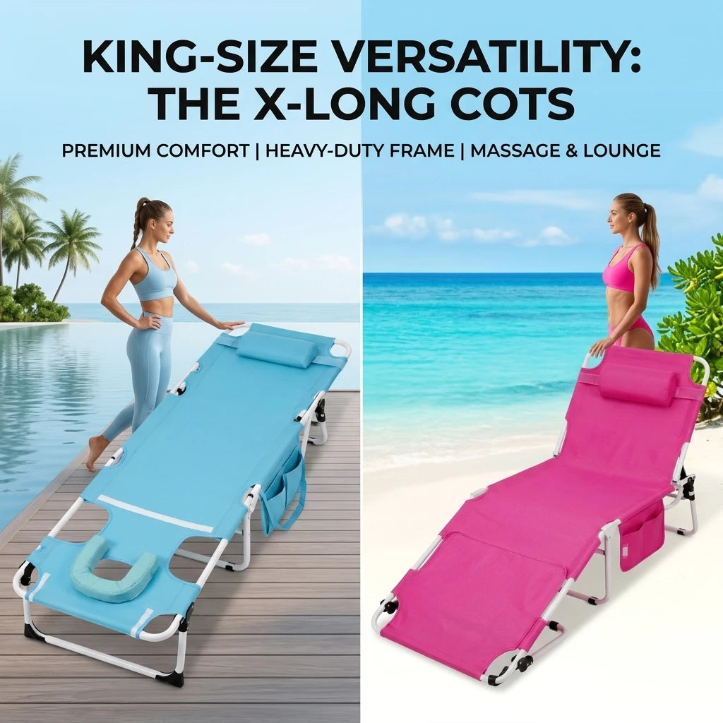 Folding Outdoor Lounge Cot