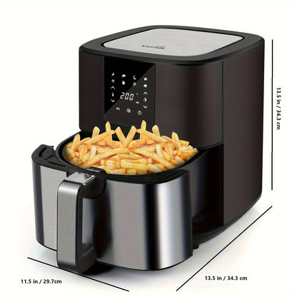 Air Fryer, Adjustable Temperature, 8 Presets