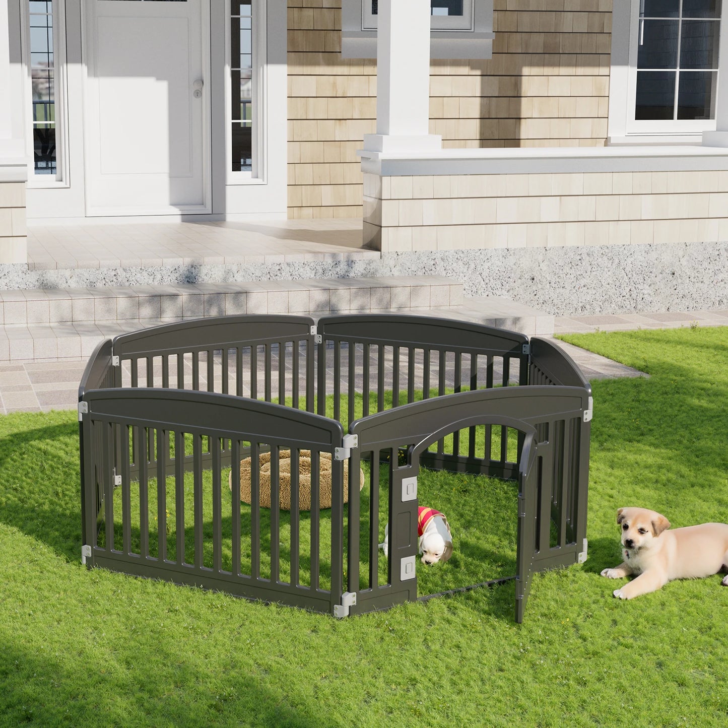 Playpen Expandable Durable Folding Portable Puppy Playpen