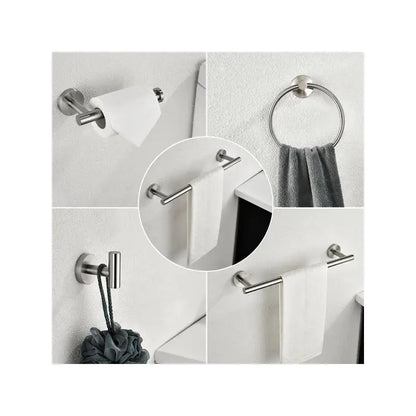 Stainless Steel Towel Rack Set