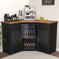 Bar Cabinet with Fridge Space, Storage,
