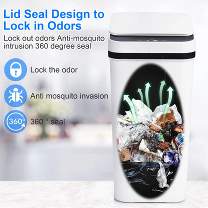 Bathroom Trash Can Motion Sensor