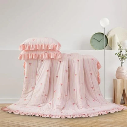 Bedding Set, Ruffle 6 Pcs
