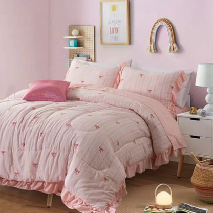 Bedding Set, Ruffle 6 Pcs