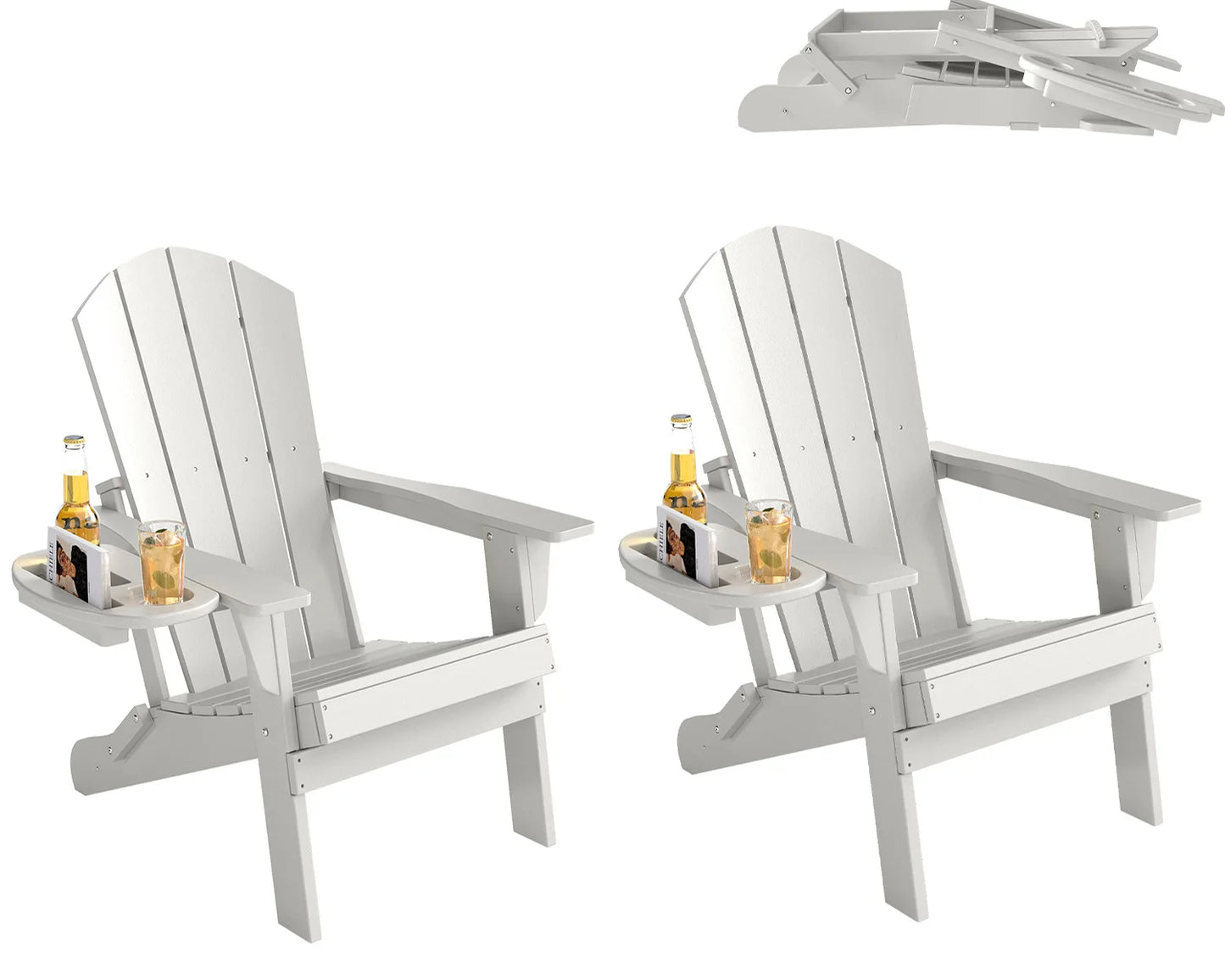 Folding Adirondack Chair Weather Resistant