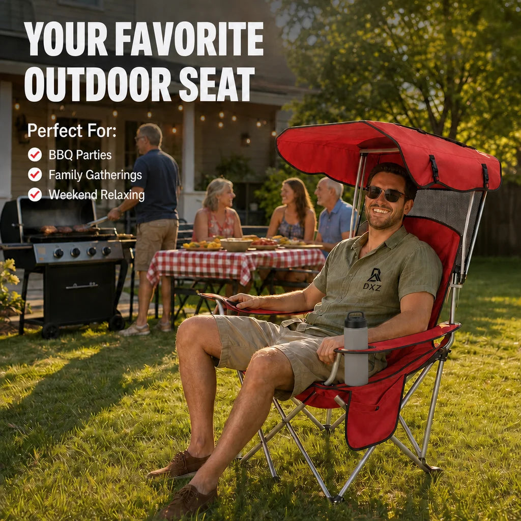 Canopy Folding Camping Chair