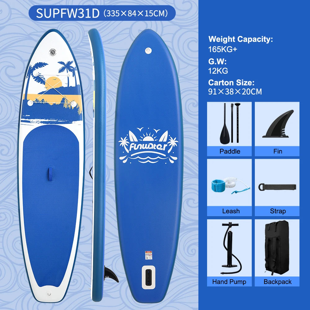 Inflatable Paddle Board Ultra-Light, SUP Accessories 320-350cm
