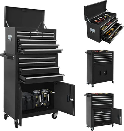 Rolling Tool Chest, Detachable Tool Chest
