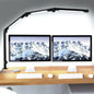 Desk Lamp with Clamp Flexible 4 sections Swing Arm