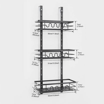 Over the Door Pantry Organizer Multi-Layer Storage