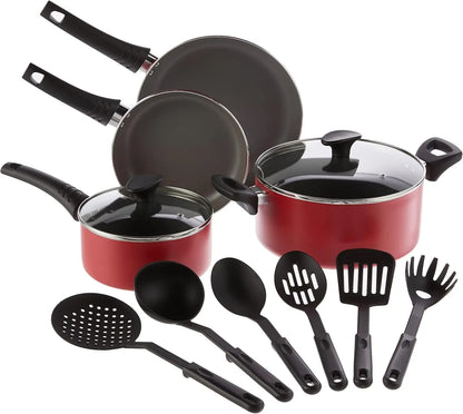 Cookware Set 12 Piece Pots andPans Utensils
