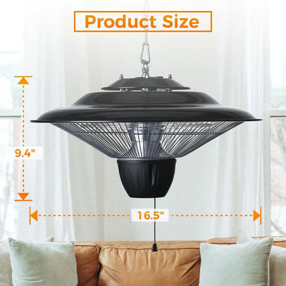 Outdoor Infrared Heater, for Patio Garden Balcony