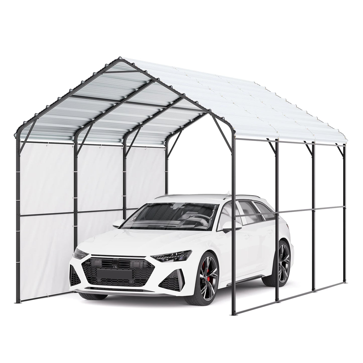 Metal Carport with Galvanized Steel