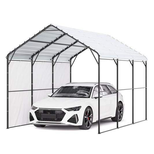 Metal Carport with Galvanized Steel